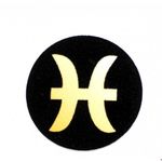 Пластинка для сотового телефона "Рыбы". Шунгит для сотовых телефонов.