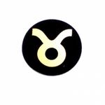 Пластинка для сотового телефона "Телец". Шунгит для сотовых телефонов.