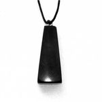Shungite pendant "Trapeze" Sample. Shungite Pendants.