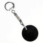 Shungite keychain "Circle". Shungite Key Chains.