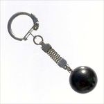 Shungite keychain "Sphere". Shungite Key Chains.