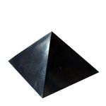 Polished Shungite pyramid 30 mm. Shungite polished pyramids .