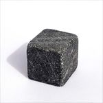 Unpolished tulikivi cube 20 mm. Soapstone Cubes.