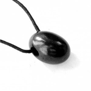 Shungite pendant "Drop". Shungite Pendants.