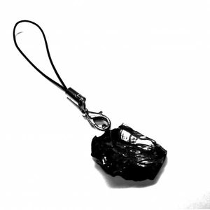 Shungite charm for cell phone "ELITE". Elite shungite grade 1.