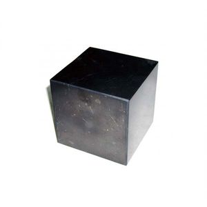 Polished Shungite cube 90 mm. Shungite Cubes.