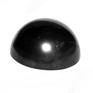 Polished Shungite hemisphere 70 mm. Shungite Hemispheres.
