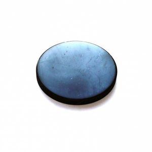 Пятачок полированный на магните 50 мм. Магниты из шунгита.