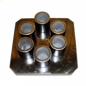 Set of 6 Shungite Shot Glasses and Serving Tray. Shungite Tableware.