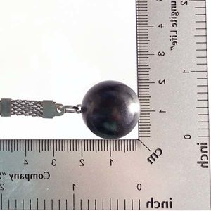 Shungite keychain "Sphere". Shungite Key Chains.