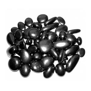 Unpolished tumbled shungite 1-3 cm 1000 g. Tumbled Shungite.