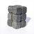 Set of 12 tumbled unpolished tulikivi cubes 15 mm. Soapstone Cubes.